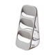 thumbnail image 4 of Soporte para utensilios Organizador de cubiertos Contenedor de almacenamiento de vajilla de cocina Gris, 4 of 9