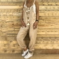 thumbnail image 3 of Casual Jumpsuits for Women Size Dungarees Plus Playsuit Loose Baggy Jumpsuit Rompers Overalls, 3 of 8