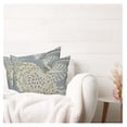 thumbnail image 4 of Chinoiserie Pillow Cover Green White Floral Rectangle Lumbar Pillow Case Set of 2 Asian Oriental Decorative Pillow Home Cotton Linen 20x26in Vintage Cushion Cases for Sofa Car Indoor Couch, 4 of 9