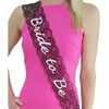 Bachelorette Sash â€“ Bride to Be â€“ Stylish Lace in White, Pink, or Black