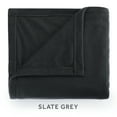 thumbnail image 4 of Sunbeam Grey Fleece Heated Blanket Full, 4 of 8