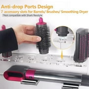 LandHope Wall Mount Holder Compatible with Dyson Airwrap Styler Accessories Acrylic Storage Holder
