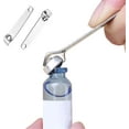thumbnail image 1 of Destapador de viales de acero inoxidable, miniabridor de botellas con diseño compacto para farmacias de líquidos orales, 1 of 5