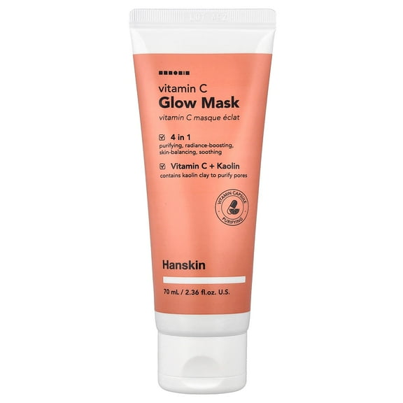 Hanskin Vitamin C Glow Beauty Mask, 2.36 fl oz (70 ml)