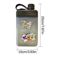 thumbnail image 3 of Summer Portable Fresh Plastic Cup Frosted Large Capacity Water Tup, 3 of 3