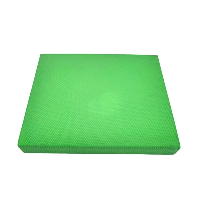 Almohadilla de equilibrio para ejercicios, antideslizante, suave, para rehabilitación L Verde