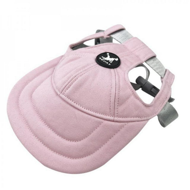 Pet Sunshade Cap Dog Hat Outdoor Baseball Cap Canvas Small Dog Sunscreen Accessories