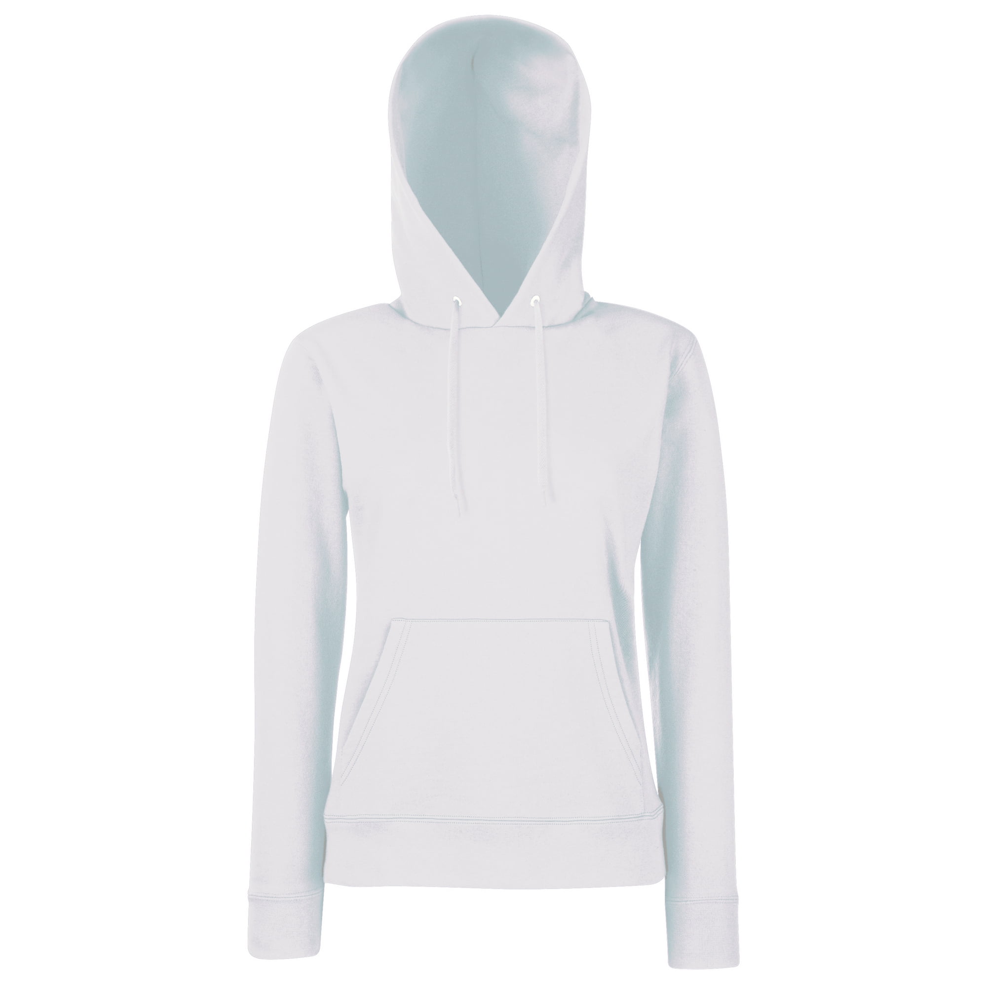 Fruit Of The Loom Ladies Lady-Fit Hooded Sweat Jacket Zipped Hooded Sweatshirts