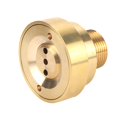 thumbnail image 1 of G1in 32mm Male Thread Brass Column Water Fountain Nozzle Spray Sprinkler Head Garden Nozzle, 1 of 5