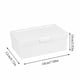 thumbnail image 2 of Caja de almacenamiento de tarjetas con tapa abatible, organizador para papelería de escritorio. Material duradero para manuales que mantiene los suministros ordenados y accesibles para, 2 of 7