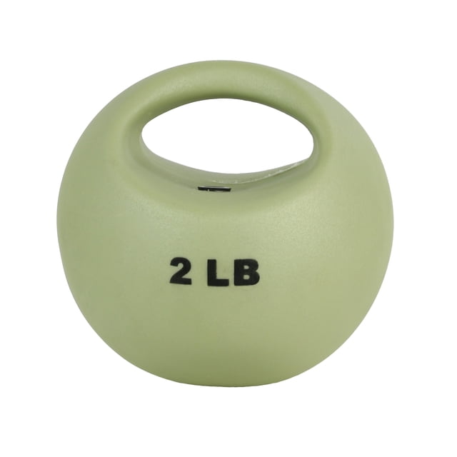 Balón medicinal CanDo One Handle, 1 kg, para entrenamiento abdominal