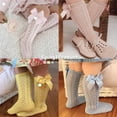 thumbnail image 3 of Calcetines de malla El Mercado de Encantos para bebé con lazo de princesa, 3 of 4