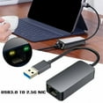 thumbnail image 4 of 1000Mbps USB 3.0 Ethernet To RJ45 2.5G Wired Adapter Type-C Converter Lan Network Hub For Windows 7/8/10 MAC For PC Laptop, 4 of 7