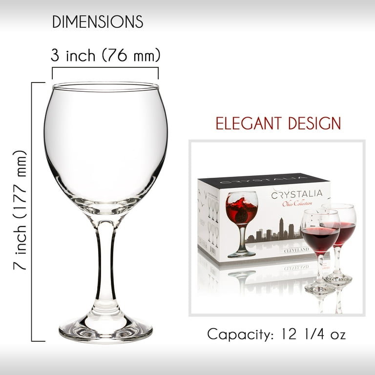 Crystal Red Wine Glass (4-Pack) — Wired For Wine
