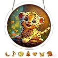 thumbnail image 2 of Acrylic Puzzles Suncatcher Window Hanging, Cute Animal Theme 83 Pieces Sun Catcher Stained Glass Acrylic Puzzle Decoration for Women Men Mom Birthday Gift Home Decor, 2 of 8