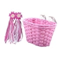 thumbnail image 1 of Cesta de bicicleta Kusrkot con decoración frontal 24cmx17cmx16cm, 1 of 8