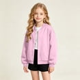 thumbnail image 4 of StSilkitty Shirt Jacket for Boys Girls Long Sleeve Button down Fleece Shacket Lightweight Casual Warm Shackets, 4 of 6