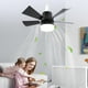 thumbnail image 1 of Luz De Ventilador De Techo Con Control Remoto, Ventiladores De Techo De Perfil Bajo De 3 Velocidades De Viento, Ventiladores De Techo Modernos Para Dormitorio, Lámpara De, 1 of 7