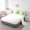 thumbnail image 5 of Feelyou Pale Green Vintage Dinosaur Bedding Comforter Set for Boys Girls Kids, Cartoon Animal King Bedding Sets, Green, Reversible, 7 Pieces, 5 of 7