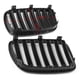 thumbnail image 3 of 1Pair Shiny Black Front Grille Bumper Kidney Grille for E83 X3 Facelift 2007-2010, 3 of 5