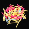 thumbnail image 3 of 50 Uds. Clips de plástico para teñir el cabello, herramienta de horquillas para seccionar salón de peluquería, 3 of 8