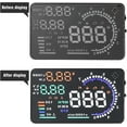 thumbnail image 2 of Pantalla para Coches OBD2, Dagood A8 Head-up Display 5.5 pulgadas, Velocímetro Digital Plug & Play MPH RPM, Advertencia de Sobrevelocidad, 2 of 5