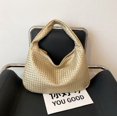 thumbnail image 1 of Bolso tejido a mano de alta gama, bolso para mujer, bolso de hombro con textura informal, bolso de mano de uso versátil, 1 of 6
