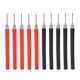 thumbnail image 1 of Test Probe Pin Red Black DIY Screw Connection Universal Multimeter Test Lead Needle for Circuit, 1 of 5