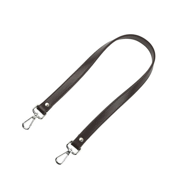 Injueey Correa clásica para bolso de cuero PU, multicolor y artesanal, correa para bolso de hombro y cómoda Artesanía café
