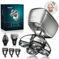 thumbnail image 1 of Head Shavers, kensen 5D Head Shaver for Bald Men, Rechargeable Head Razor for Men, Electric Razor with Long Battery Life, IPX6 Waterproof, LED Display, with Nose Trimmer and Hair Trimme, 1 of 9