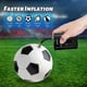 thumbnail image 2 of Inflador de balón eléctrico, bomba de aire recargable con agujas para balones deportivos, baloncesto, fútbol, voleibol, fútbol, rugby, 2 of 5