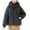#01 Black 【New Styles: Mix, Match & Maximize Value】, variant on Women's Casual Long Sleeve Hooded Jacket Coat Solid Color Loose Fit Outerwear for Daily Wear Streetwear Loungewear Fashion Essential Gift for Ladies | CSEONE,Black L
