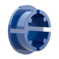 thumbnail image 3 of FORMUFIT F034IDC-BL-10 PVC Internal Domed End Cap, Furniture Grade, 3/4 in. Size, Blue , 10-Pack, 3 of 4