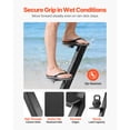 thumbnail image 4 of KFFKFF 4-Step Boat Trailer Ladder with Handle, Durable Carbon Steel Construction, Non-Slip Design, Adjustable Mounting Angles, Compatible with 3" x 3"/3" x 5"/4" x 4" Frames,Bottom Mount Installation, 4 of 9