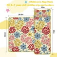 thumbnail image 5 of Pioneer Flower Floral Print Pattern Toddler Nap Mats for Kids Preschool,Sleeping Mat Bag or Kids,Toddler Sleeping Bag,Toddler Nap Mat or Daycare, 5 of 6