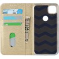 thumbnail image 3 of Pixel 4a 4G Case,Pixel 4a 4G Wallet Case,Premium PU Leather Flip Folio Case with Card Slot,Stand Holder and Magnetic Closure Detachable Wrist Lanyard Case for Google Pixel 4a 4G,5.81",Gold, 3 of 14