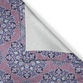 thumbnail image 6 of Ambesonne Purple Mandala Valance & Curtain, Oriental Lines, 55"x36", Dried Rose Pale Blue, 6 of 6