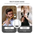 thumbnail image 4 of Flute Display Stand Musical Instrument Stand Disc Base Iron Bamboo Flute Stand, 4 of 8
