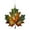 1#Green, variant on 1 Pc Maple Leaves Stained Glass Window Hanging, 3.9 x 3.4"Fall Leaf Decorations, Autumn Leaf Acrylic Ornament, Maple Leaves Decor, Halloween Stained Glass Decorations, Fall Tree Ornaments