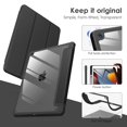 thumbnail image 3 of Funda VIKESI para iPad 9ª, 8ª y 7ª generación de 10,2 pulgadas con soporte para lápices, 3 of 7