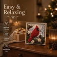 thumbnail image 4 of 3D Christmas Fabric Poke Art Kit with frame,Handmade Fabric Poke Art Kit for Adults & Beginner, Vintage Holiday Handmade Decoration, Easy Relaxing DIY Craft, 4 of 7
