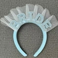 thumbnail image 3 of RUISINERY Bridal Crowns for Bachelorette Party Decorations Bride To Be Bridal Shower Wedding Headband Crowns Photo Props, 3 of 7
