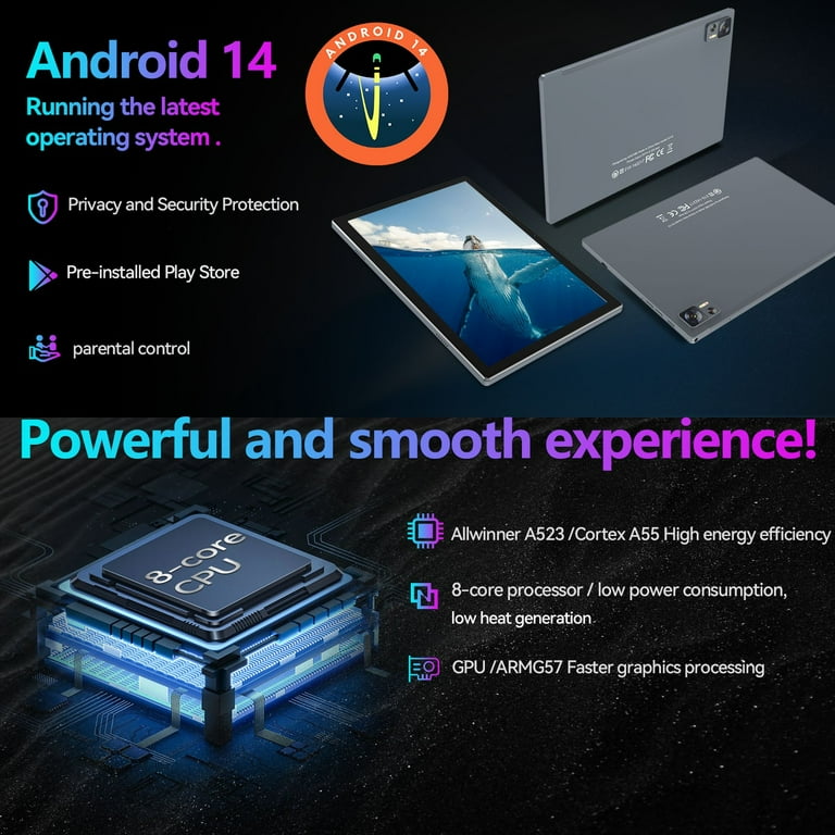 Walmart Black Friday Deals 2025 - Android 14 Tablet 10 inch Tablet