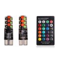 thumbnail image 4 of Luces LED RGB COB universales para coche, bombillas de luz multimodo coloridas para coche con mando a distancia, 4 of 10