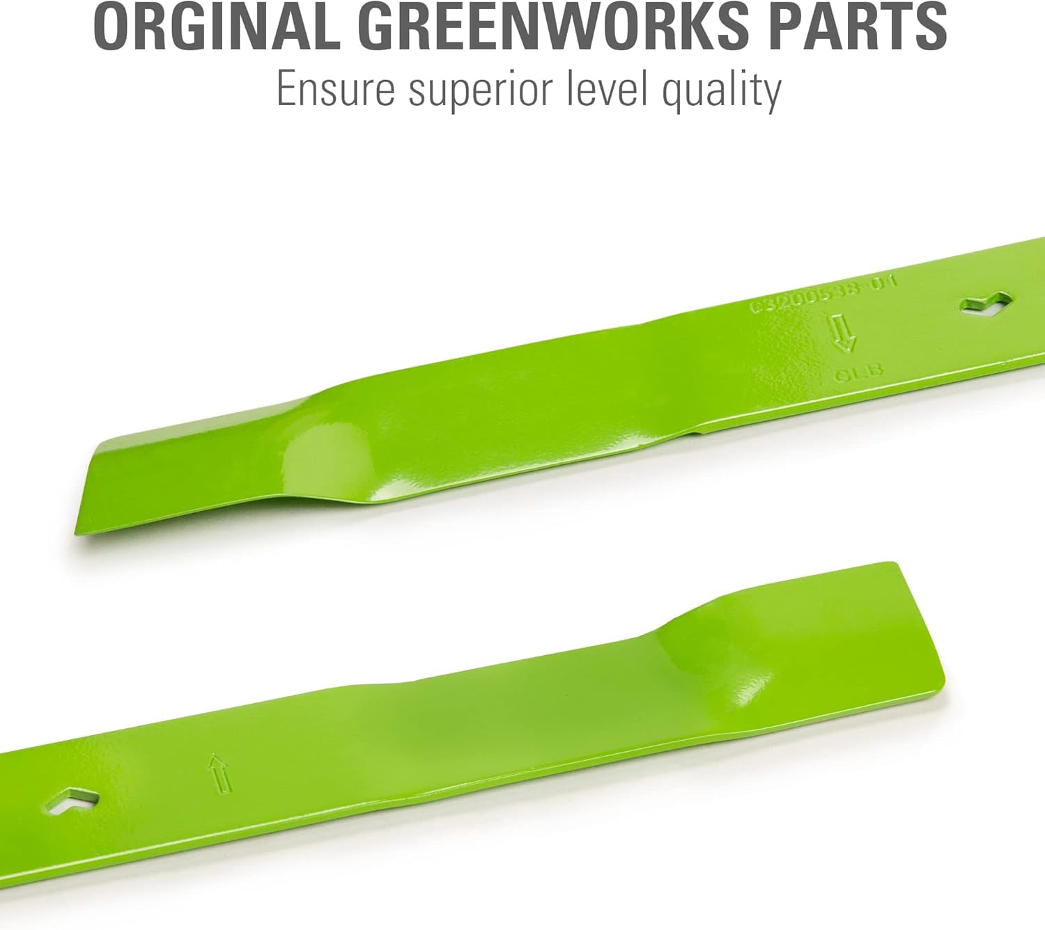 Greenworks Replacement Lawn Mower Blade (20" Mowers : MO48L4210, MO48L4212, MO48L4210-D)
