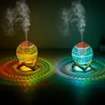 thumbnail image 2 of USB Crystal-Ball Humidifier &amp; Night Light 2-in-1 – Colorful LED, 2 Mist Modes, Whisper-Quiet <10 dB, Auto Shut-Off, 120 ml, Portable Desktop Diffuser Gift for Bedroom &amp; Office, 2 of 9