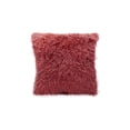 thumbnail image 1 of Cojín Cuadrado JENIN HOME Textura Extra Suave Pelo Alto Color Coral 50x50 cm, 1 of 3