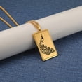 thumbnail image 3 of EUEAVAN Gold Peacock Pendant Stainless Steel Necklace Jewelry, 3 of 7
