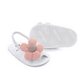 thumbnail image 5 of Mikilon Toddler Kids Baby Girls Summer Solid Color Flowers Non-slip Soft-soled Shoes Toddler Shoes for Girls 0-3 Month 2023 Summer Deals, 5 of 7