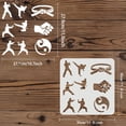 thumbnail image 3 of Ouija Board Stencil 11.7x8.3inch Reusable Astrology Drawing Stencil Divination, 3 of 9